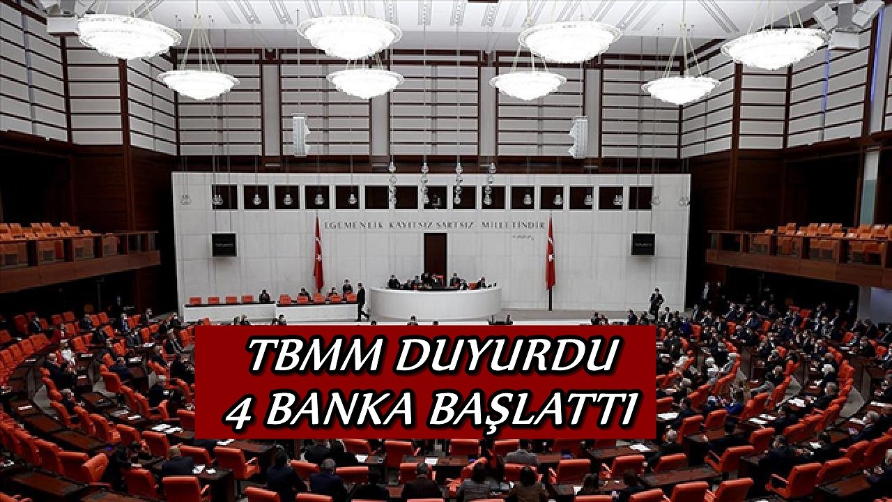 TBMM DUYURDU! 4 Banka Başlattı! Emeklilere 50.000 TL Geri Ödemesiz Para Verilecek! Ekim Ayı Sonuna Kadar Geçerli Olacak